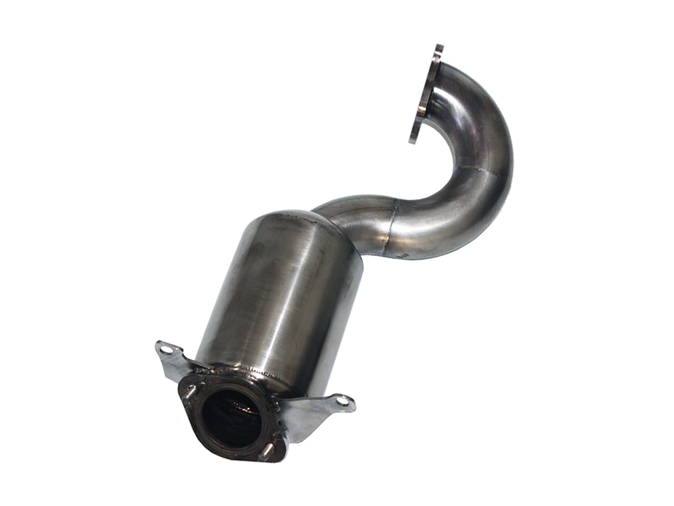 Bull-X Downpipe 2,5" - VAG 1.4 T(F)SI 122/125HP FWD Turbocharged models (with ECE) 