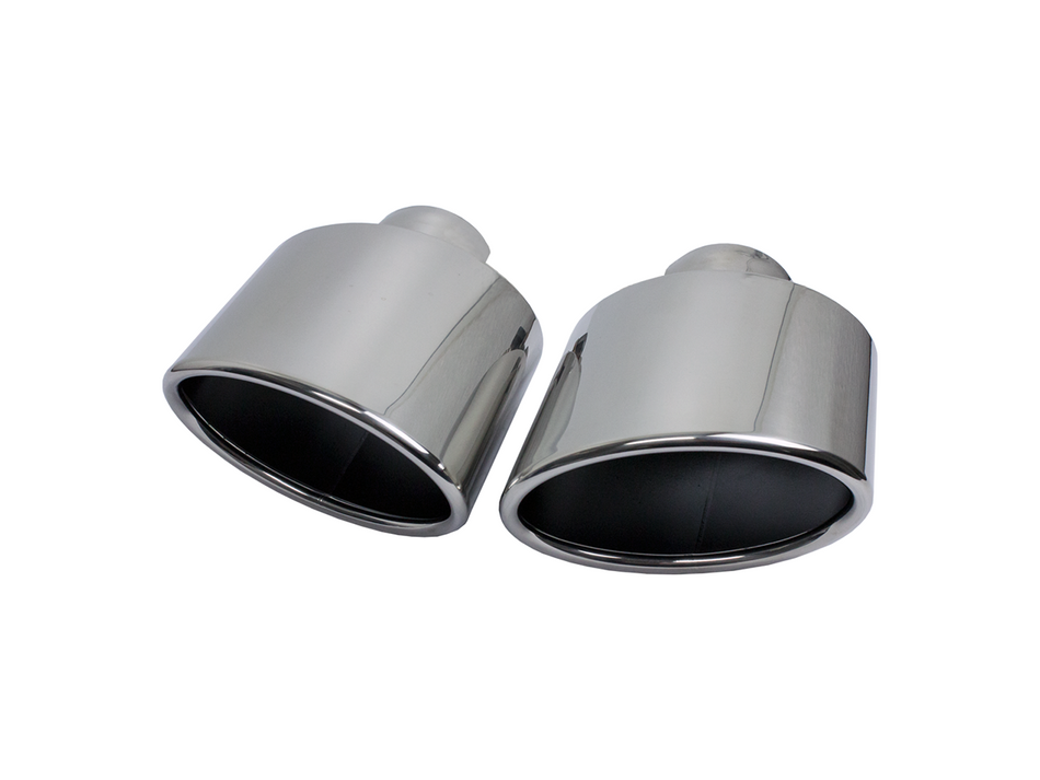 Bull-X Tail Pipe Y-Style  - Type 18 Oval Bevelled 145x90 (ø64mm)