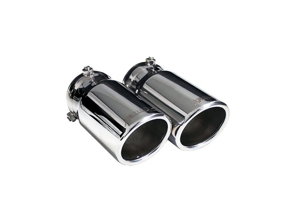 Bull-X Tail Pipe Set - Type 8 Edge Raised 2x76mm (ø64mm)