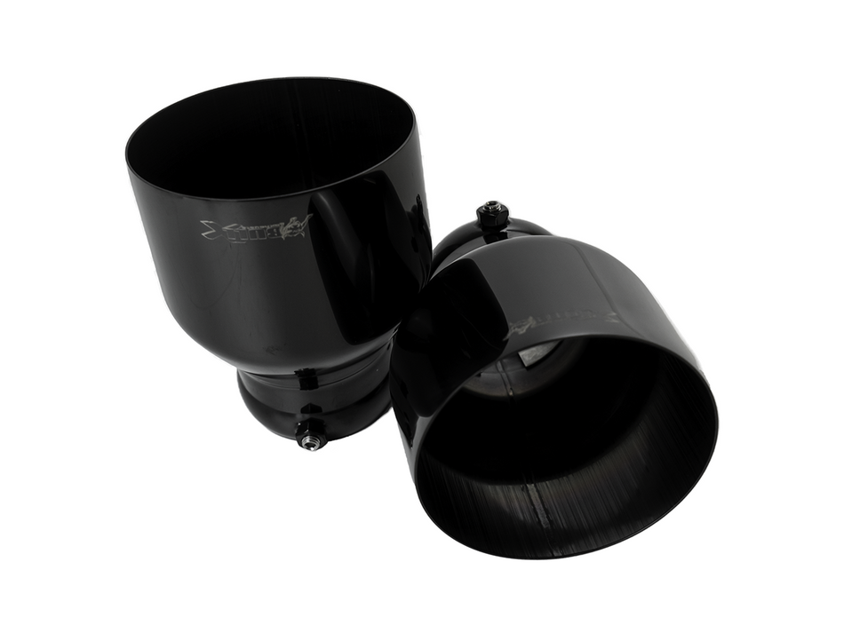 Bull-X Tailpipe Set - Type 1 Sharp Black (ø64mm)