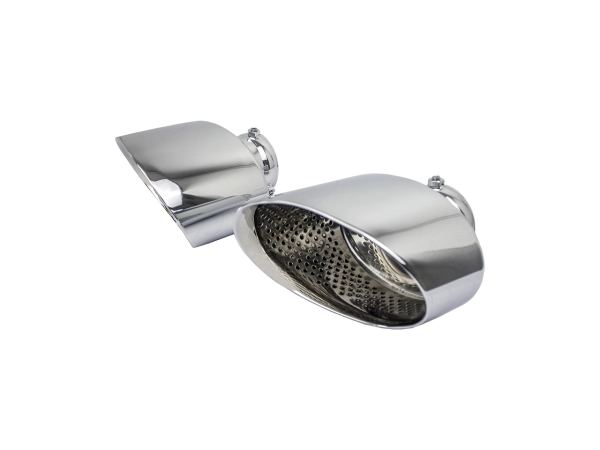 Bull-X Tail Pipe Set - Type 22 Stainless Steel Oval 170x110 (ø64mm + ø76mm)