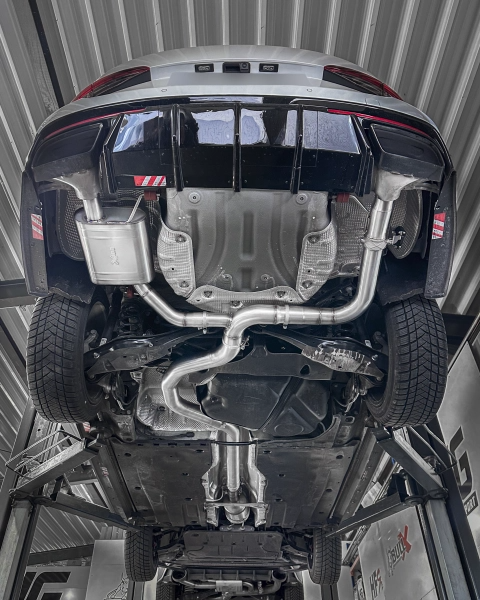 Ego-X Catback Exhaust System 3.5" - Skoda Octavia RS Facelift (ECE approved)