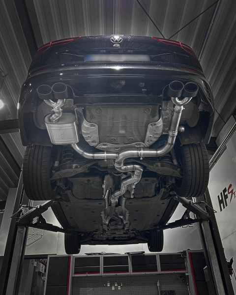 Ego-X Catback Exhaust System 3,5" - VW Golf 8R Variant (ECE-hyväksynnällä)