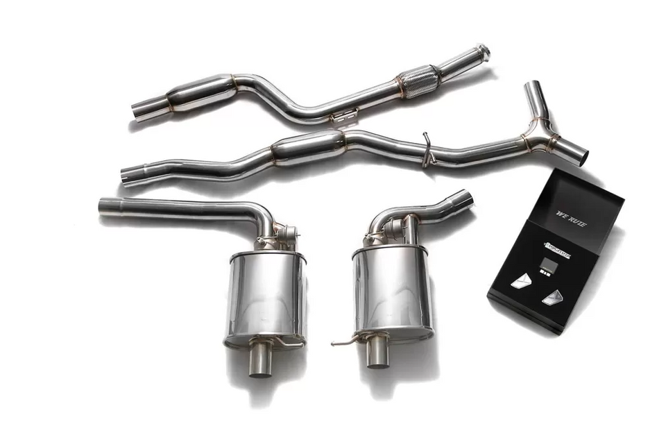Armytrix Stainless Steel Valvetronic Catback Exhaust System - Mercedes-Benz C200, C250, C300 W205 LHD 2015-2018