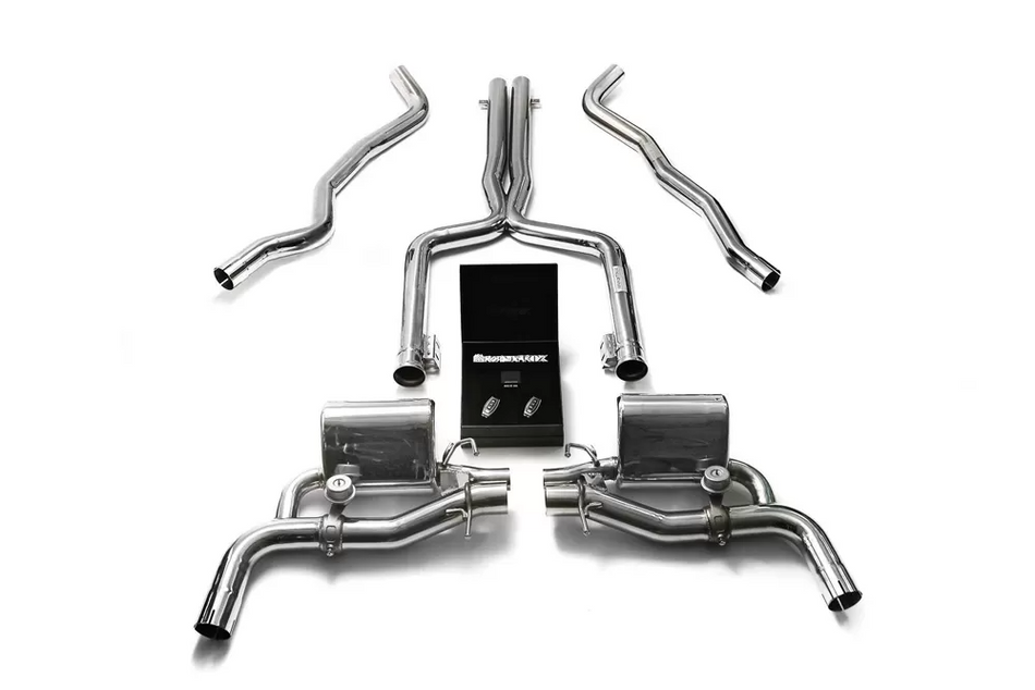 Armytrix Stainless Steel Valvetronic Catback Exhaust System - Mercedes-Benz C63 AMG W205 2015-2020