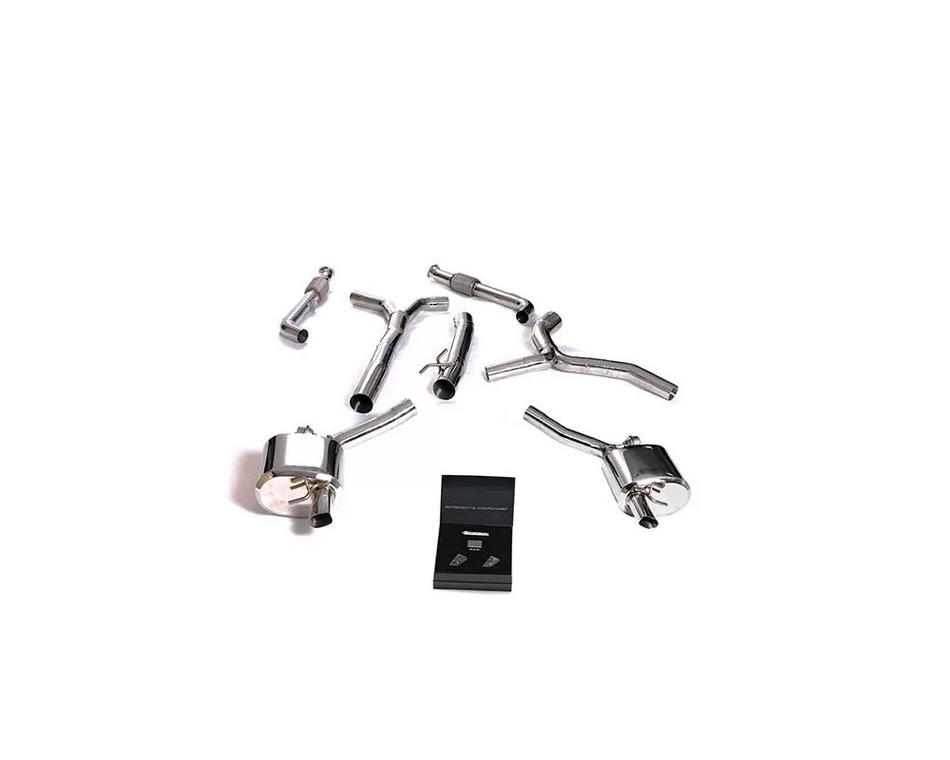 Armytrix Stainless Steel Valvetronic Catback Exhaust System - Mercedes-Benz E43 AMG, E400 AMG W213 Non-Opf 2016-2018
