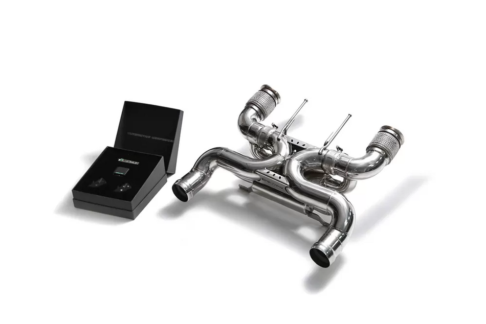 Armytrix Stainless Steel Valvetronic Muffler - McLaren 720S 2017-2021
