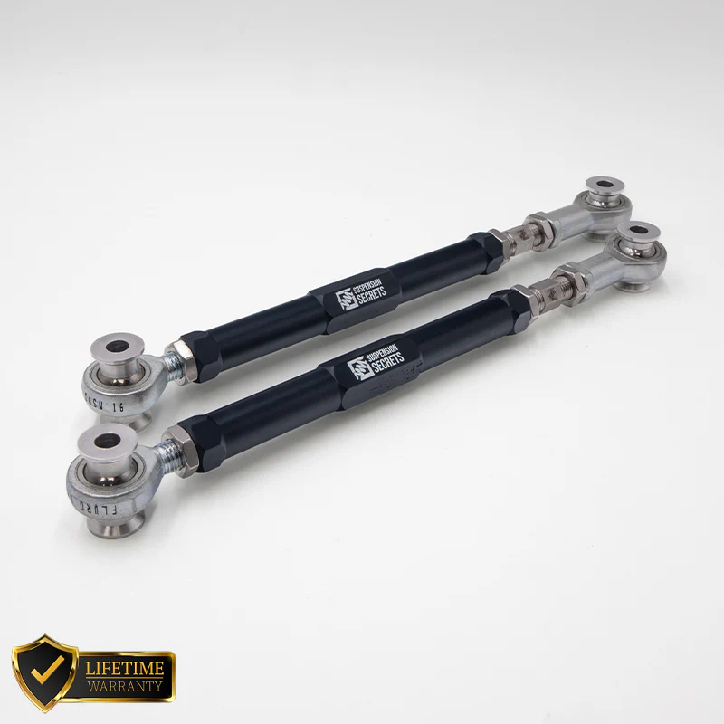 Suspension Secrets Adjustable Rear Toe Arms / Links - BMW F87 M2 N55 / M2 Competition