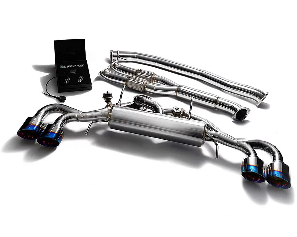 Armytrix Valvetronic 90mm Exhaust System w/Race Y-Pipe - Nissan GT-R R35 2009-2021