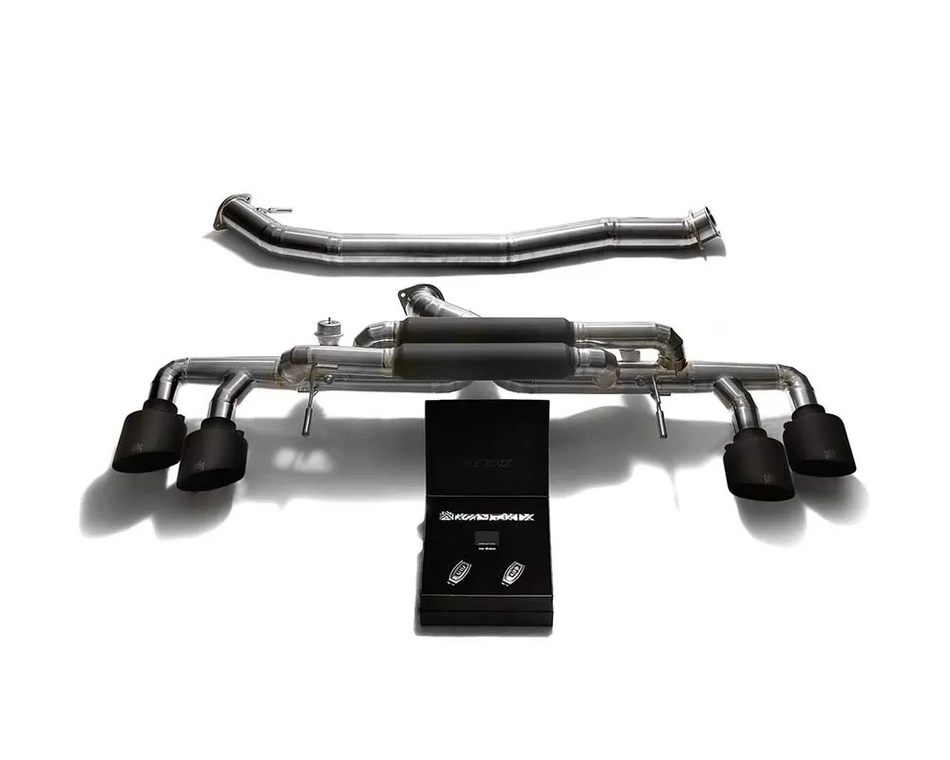 Armytrix Titanium Valvetronic 90mm Race Exhaust System - Nissan GT-R R35 2007-2021