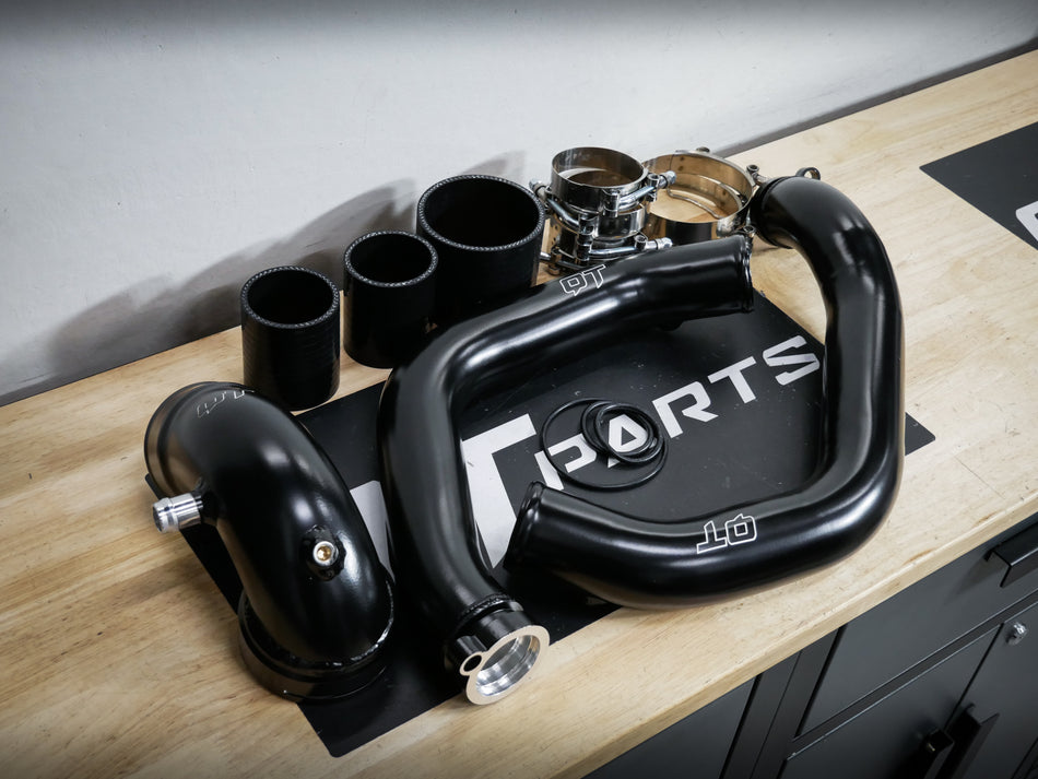 QT Alumiininen Ahtoputki + J-Pipe S55 BMW M3, M4