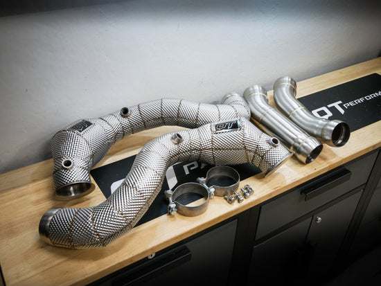 QT Downpipe Mercedes GLC63 AMG 