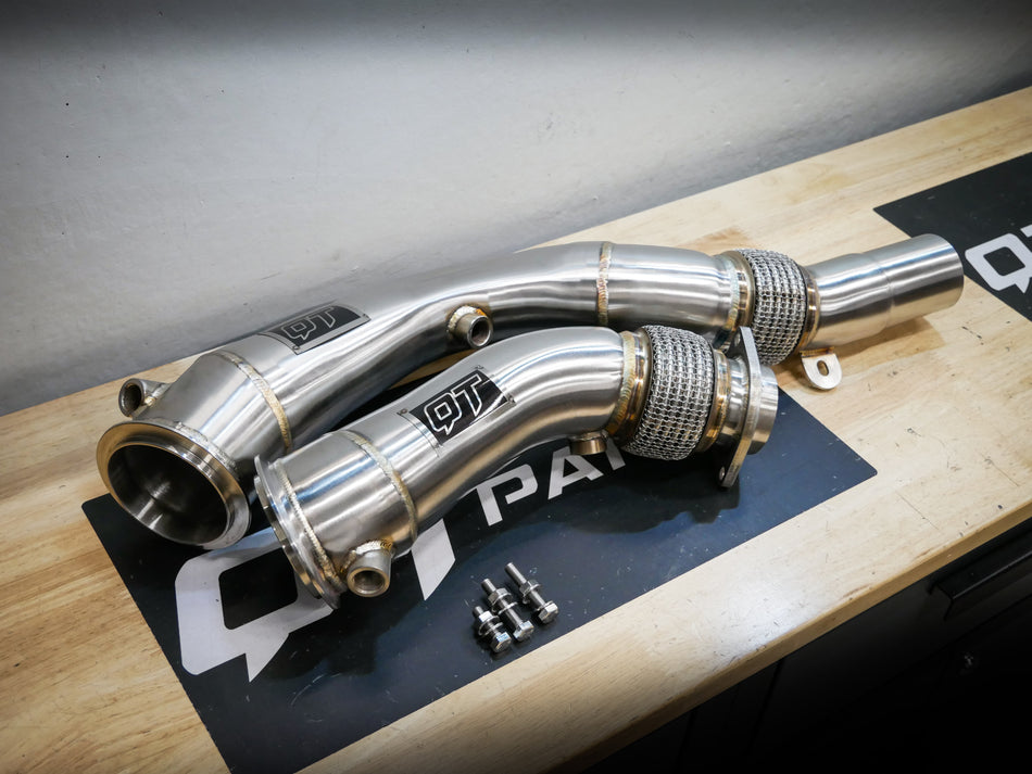 QT Downpipe BMW S55 - F8x (M3, M4) 