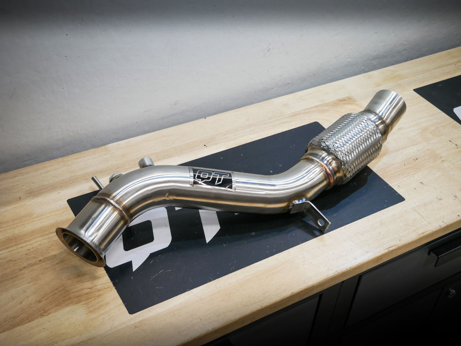 QT Downpipe E-Series N47 (120d, 320d, 520d) 