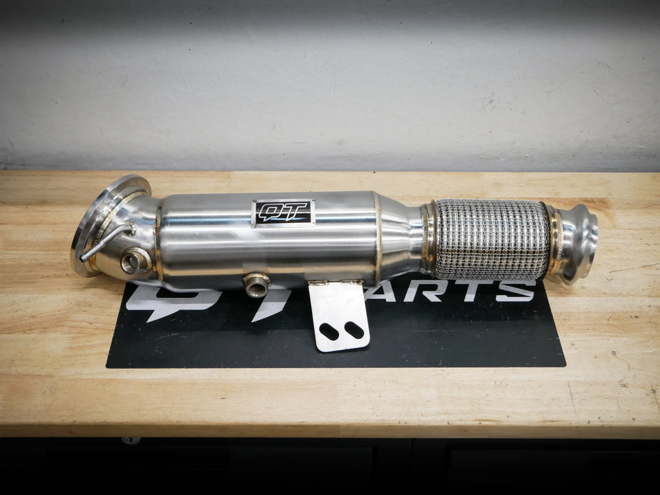 QT Downpipe B58 OPF (M340i, 440i, 540i, 545e, 640i, 740i, 745e, Z4 M40i, A90 Supra) 