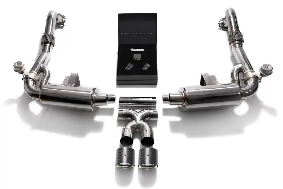 Armytrix Valvetronic Exhaust System - Porsche 718 Boxster, Cayman 2017-2022