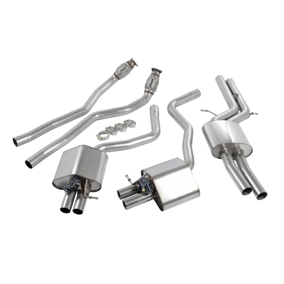 Milltek Cat Back Exhaust - Audi RS6 C7 4.0TFSI 2013-2018 (ECE approved)