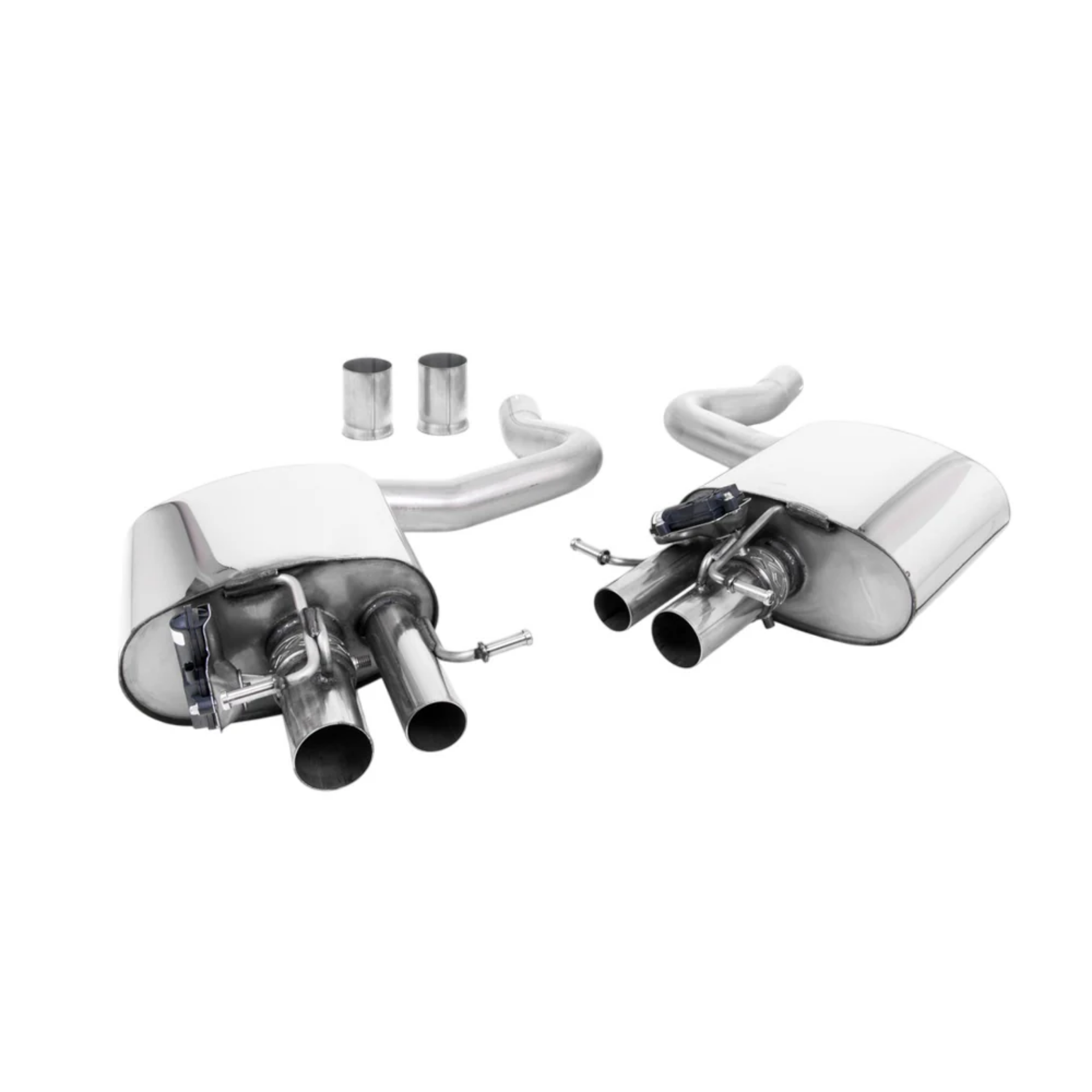 Milltek Rear Silencer - Mercedes C63S Coupe 4.0 Bi-Turbo V8 OPF 2019-2 ...