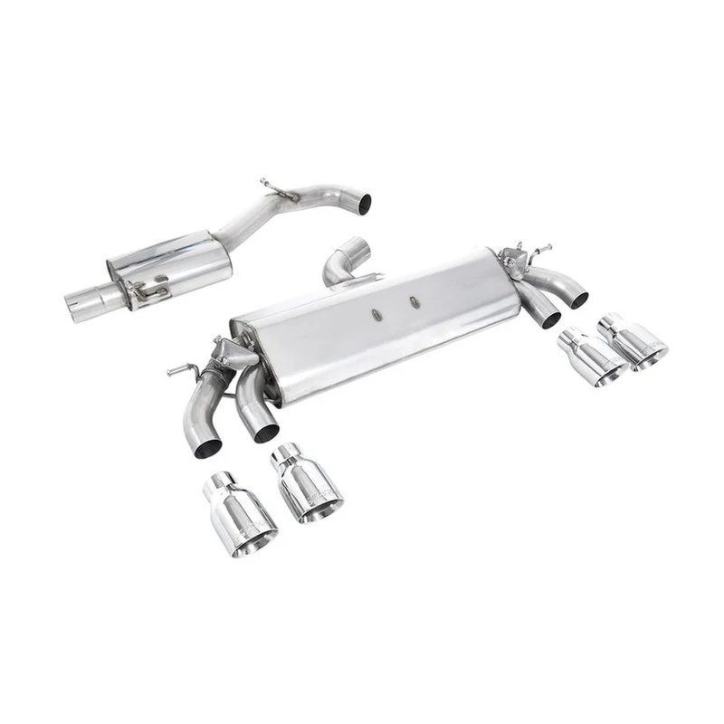 Milltek Cat Back Exhaust System - VW Golf R MK7.5 310HP (ECE-hyväksytty)