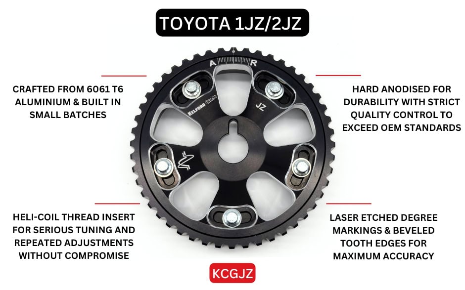 Kelford KCGJZ SINGLE | 1JZ / 2JZ Single Cam Gear