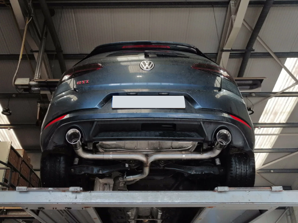 Rear Muffler Delete - VW Golf GTI Performance MK7.5