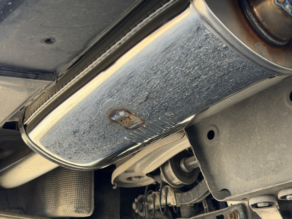 QT Precision Line - Axleback Läppäohjauksella BMW G05 X5 45e