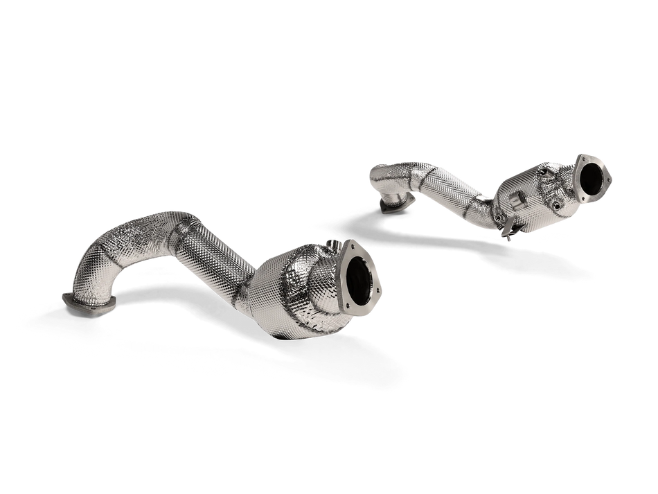 AKRAPOVIC Link Pipe Set (Titanium) PORSCHE 718 Cayman GT4RS 2022-2024