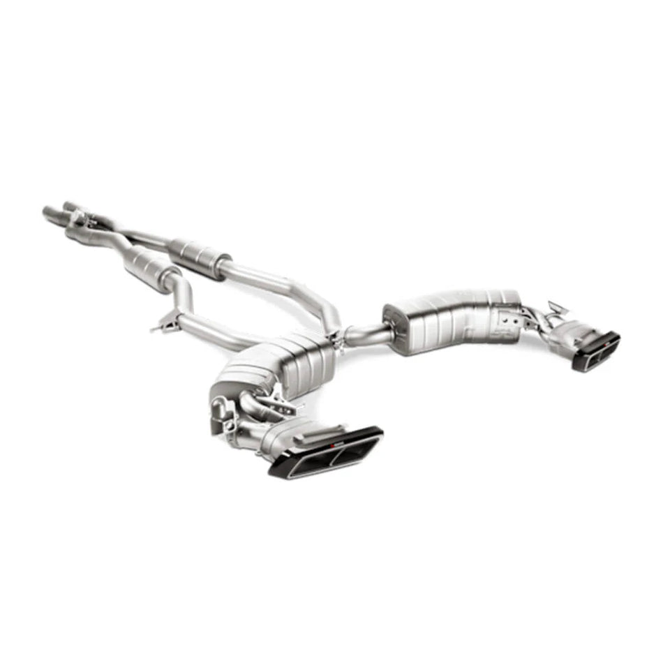 AKRAPOVIC Evolution Link Pipe Set (Titanium) MERCEDES S63 AMG Coupe (C217) ECE Type Approval