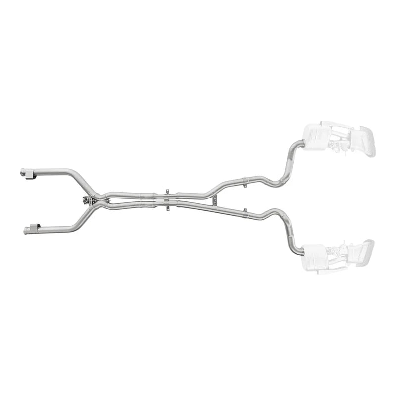 AKRAPOVIC Link Pipe Set Evolution (Titanium) MERCEDES C63 AMG (C205 / S205 / W205) ECE Type Approval