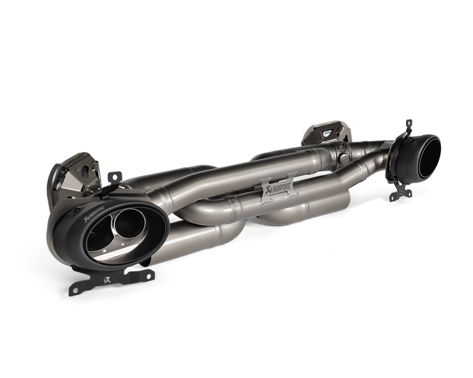 Akrapovič Slip-On Race Line (Titanium) – Porsche 911 (992.1) Carrera S/4/4S/GTS Cabriolet, Targa, Dakar