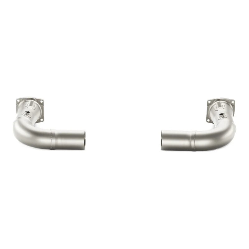 AKRAPOVIC Link Pipe Set w/o Cat (Titanium) PORSCHE 911 Turbo / Turbo S (991) 2014-2015 W/O Approval