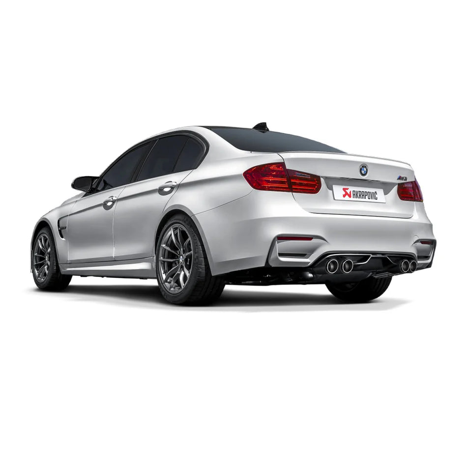 AKRAPOVIC Exhaust System Slip-On Line (Titanium) BMW M3 (F80) / M4 (F82) ECE Type Approval