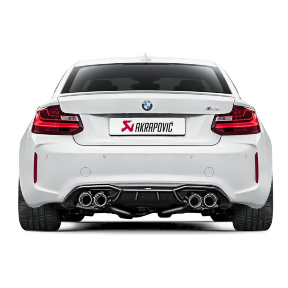 AKRAPOVIC Exhaust System Evolution Line (Titanium) - BMW M2 (F87) 2016-2017 ECE Type Approval