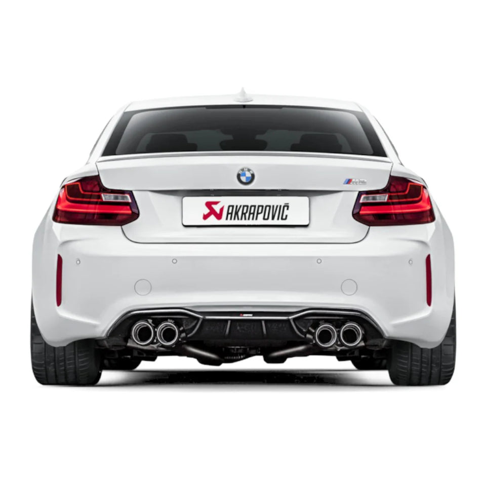 AKRAPOVIC Exhaust System Evolution Line (Titanium) BMW M2 (F87) 2016-2017 ECE Type Approval