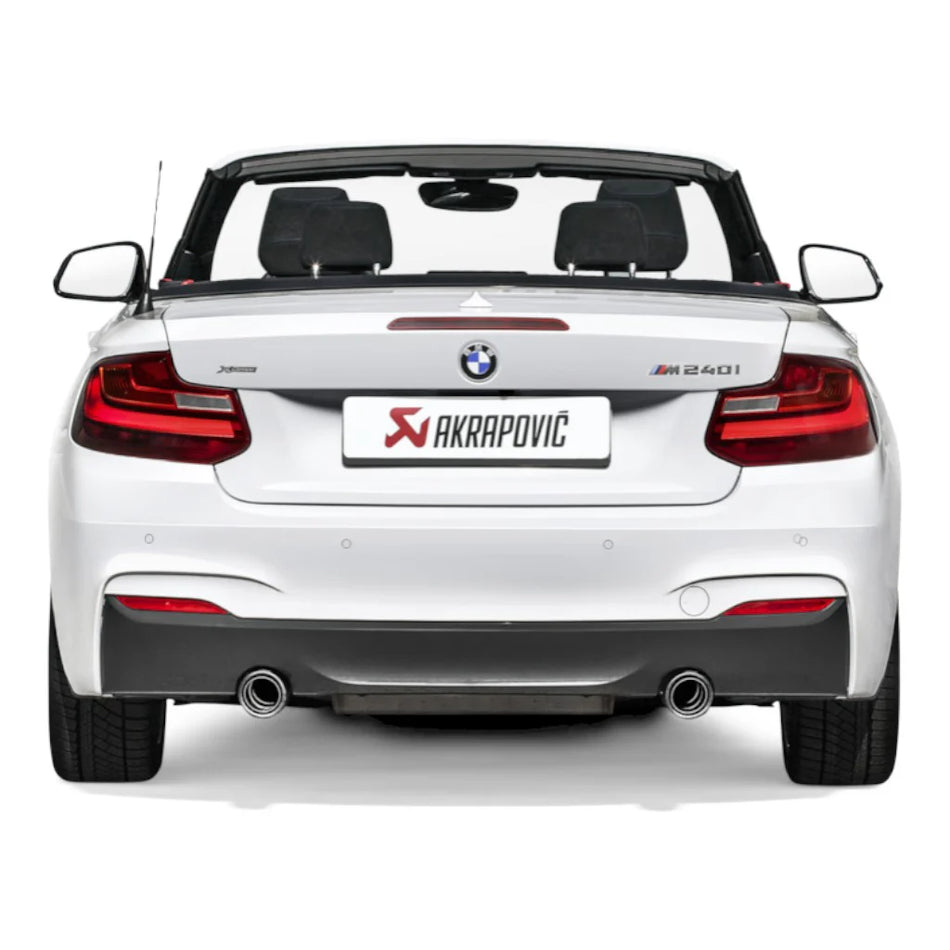 AKRAPOVIC Exhaust System Evolution Line (Stainless Steel) BMW M240i (F22 / F23) EC Approval