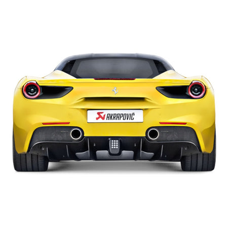 AKRAPOVIC Exhaus System Slip-On Line (Titanium) FERRARI 488 GTB / 488 Spider ECE Type Approval
