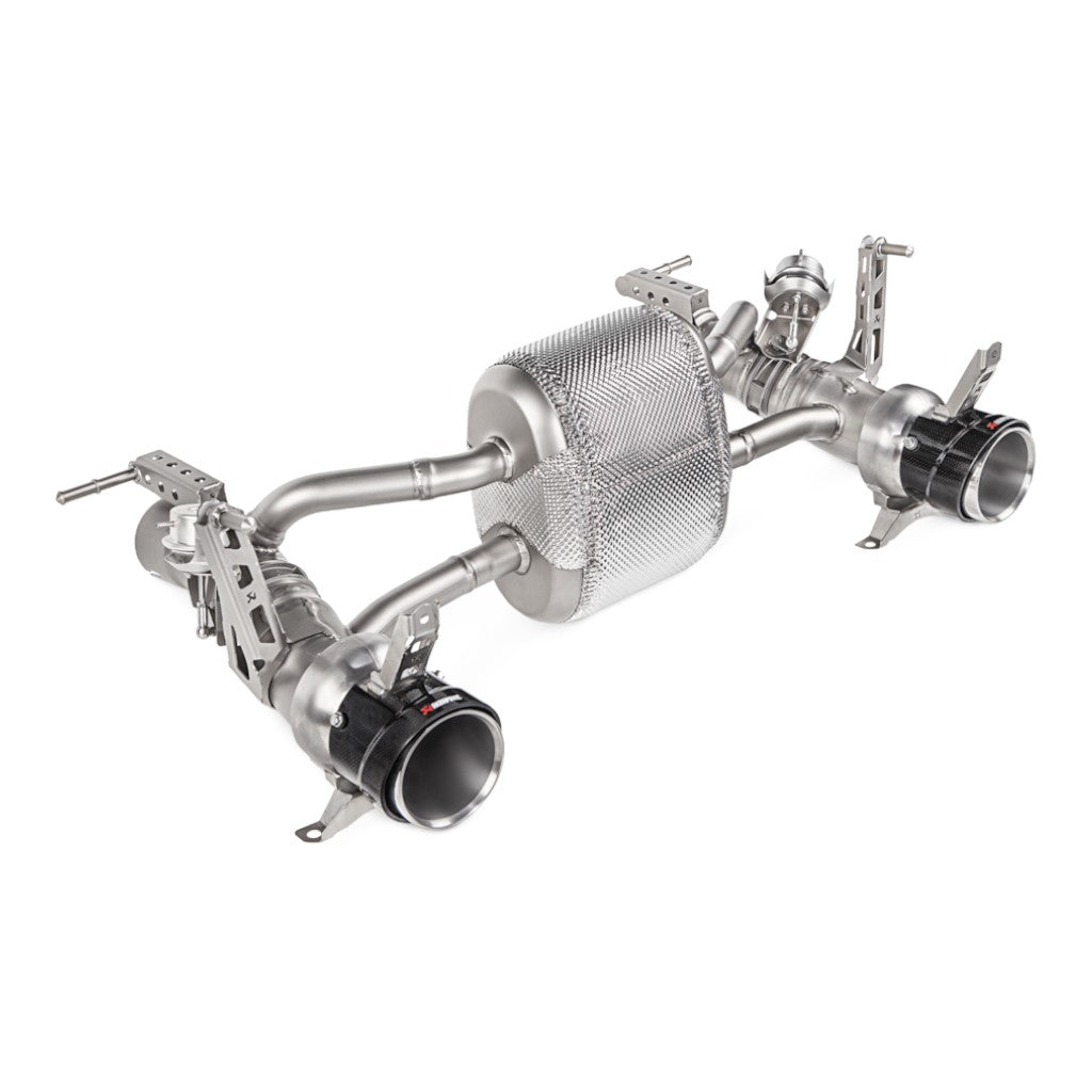 AKRAPOVIC Exhaus System Slip-On Line (Titanium) FERRARI 488 GTB / 488 Spider ECE Type Approval
