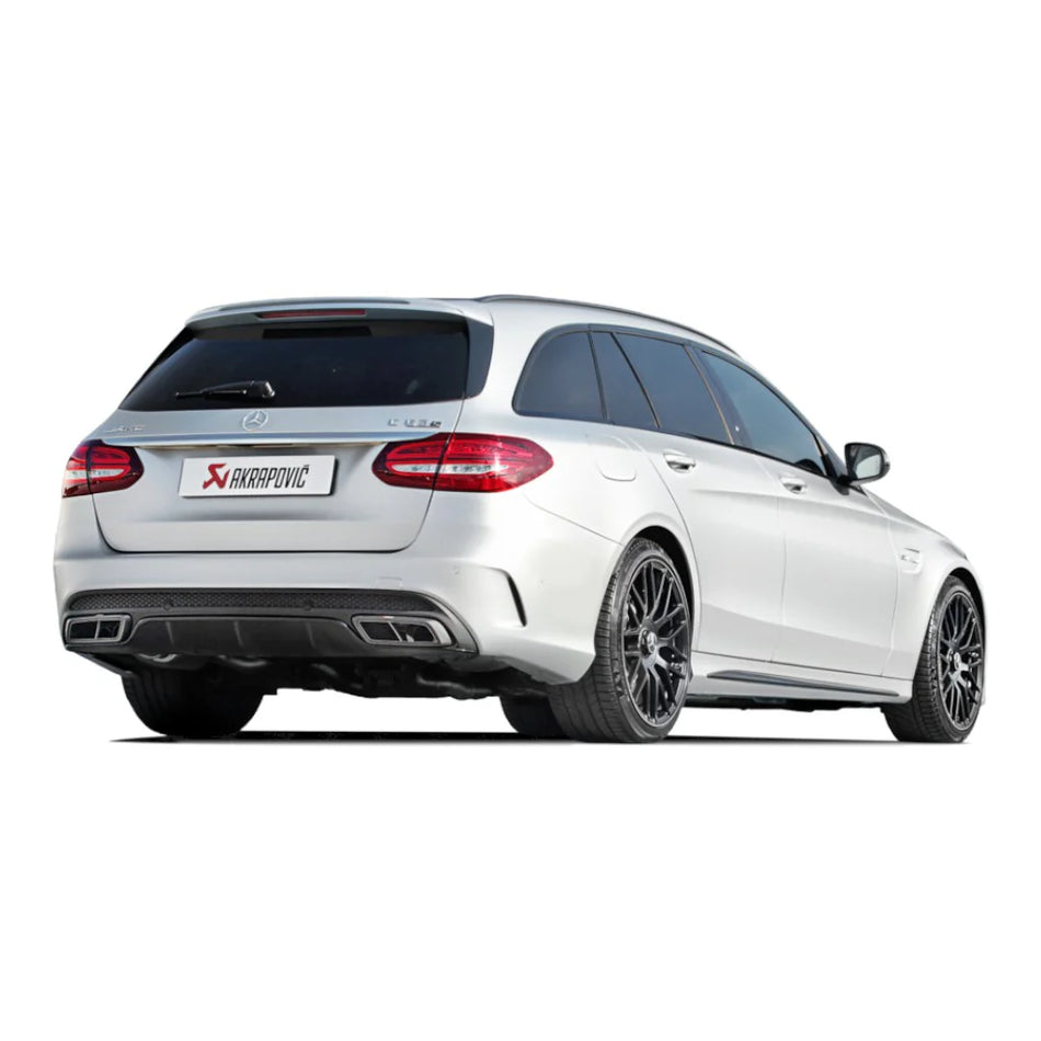 AKRAPOVIC Exhaust System Evolution Line (Titanium) MERCEDES C63 AMG / C63S AMG (W205 / S205) 2015-2018 ECE Type Approval