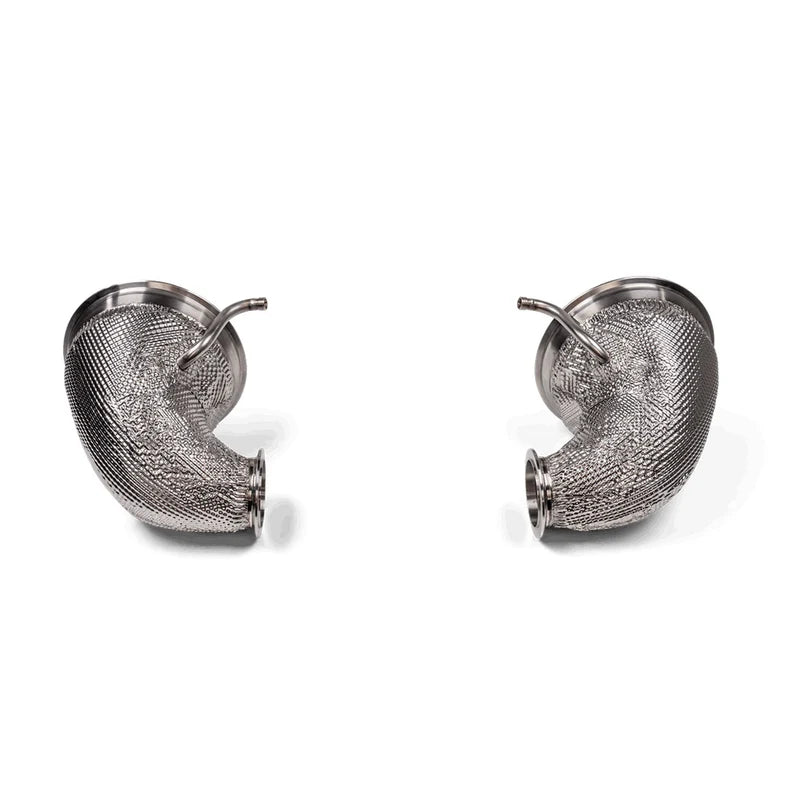 AKRAPOVIC Adapter Set Slip-On Race Line (Stainless Steel) PORSCHE 911 GT3RS (992) / GT3 (992 / 992.2)