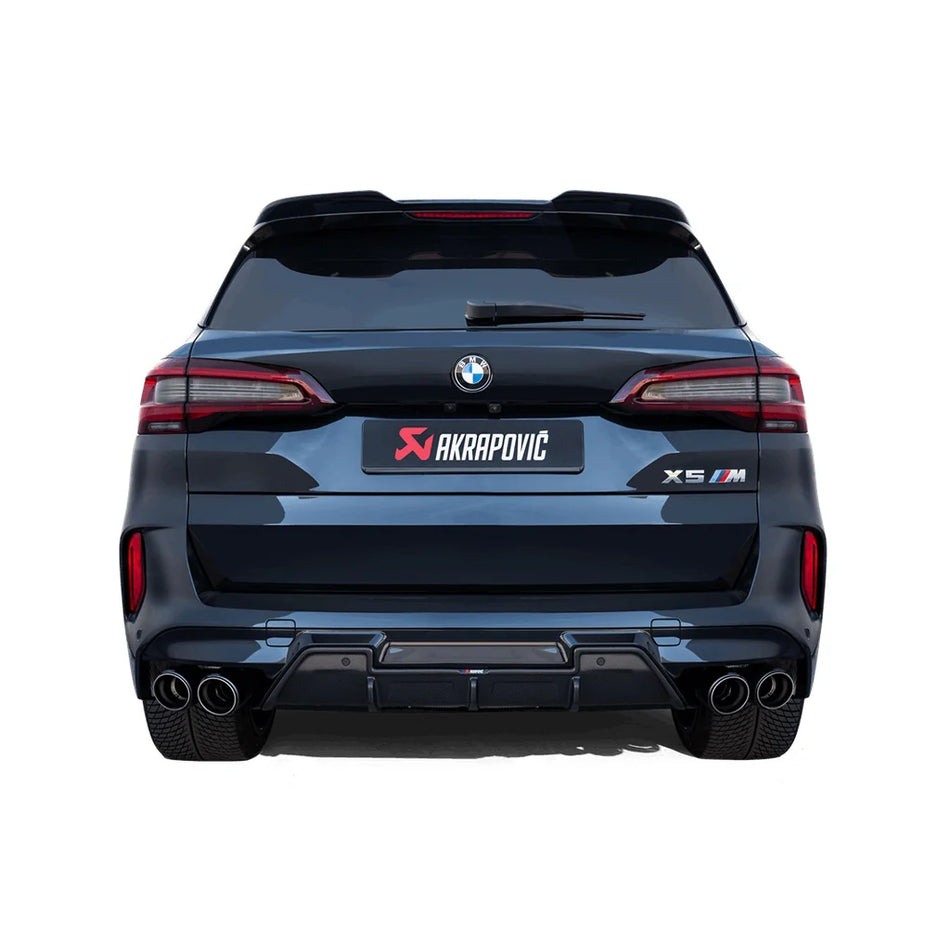 AKRAPOVIC Exhaust System Slip-On Line (Titanium) BMW X5M (F95) / X6M (F96) 2019-2023