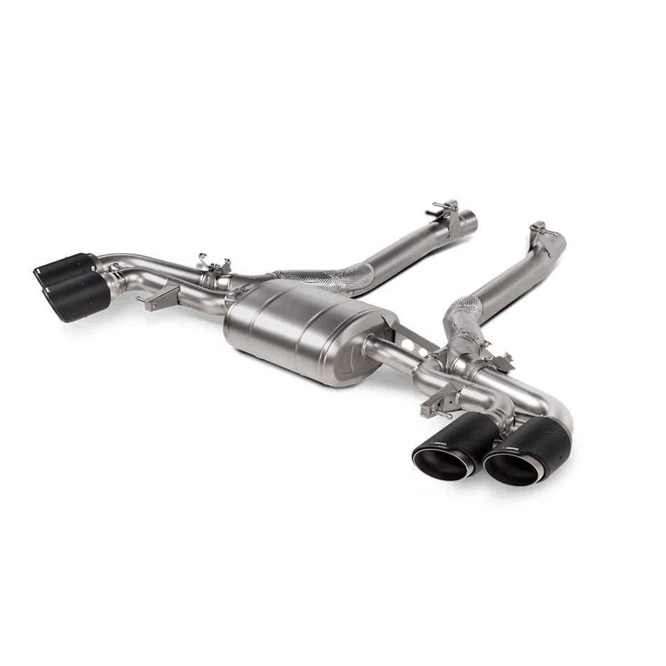 AKRAPOVIC Exhaust System Slip-On Line (Titanium) BMW X5M (F95) / X6M (F96) 2019-2023