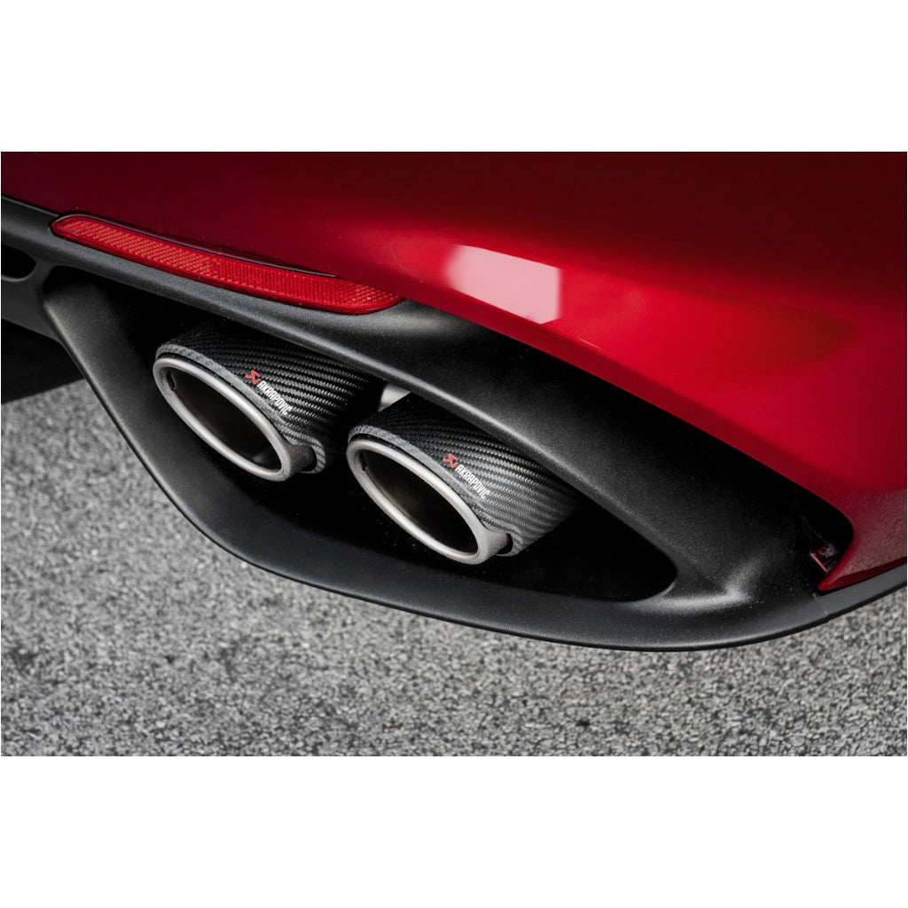 AKRAPOVIC Exhaust System Evolution Line (Titanium) ALFA ROMEO Giulia Quadrifoglio ECE Type Approval