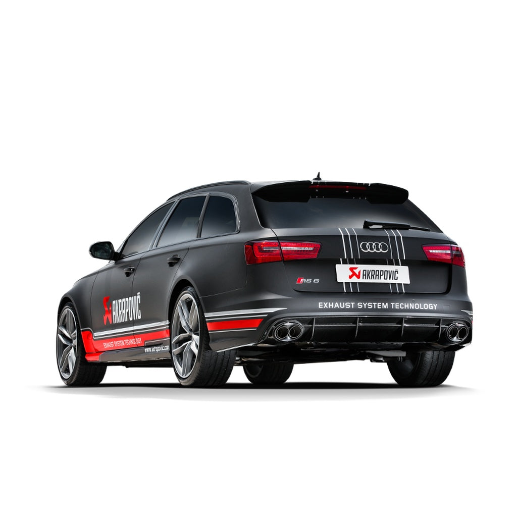AKRAPOVIC Exhaust System Evolution Line (Titanium) AUDI RS6 Avant (C7) ECE Type Approval