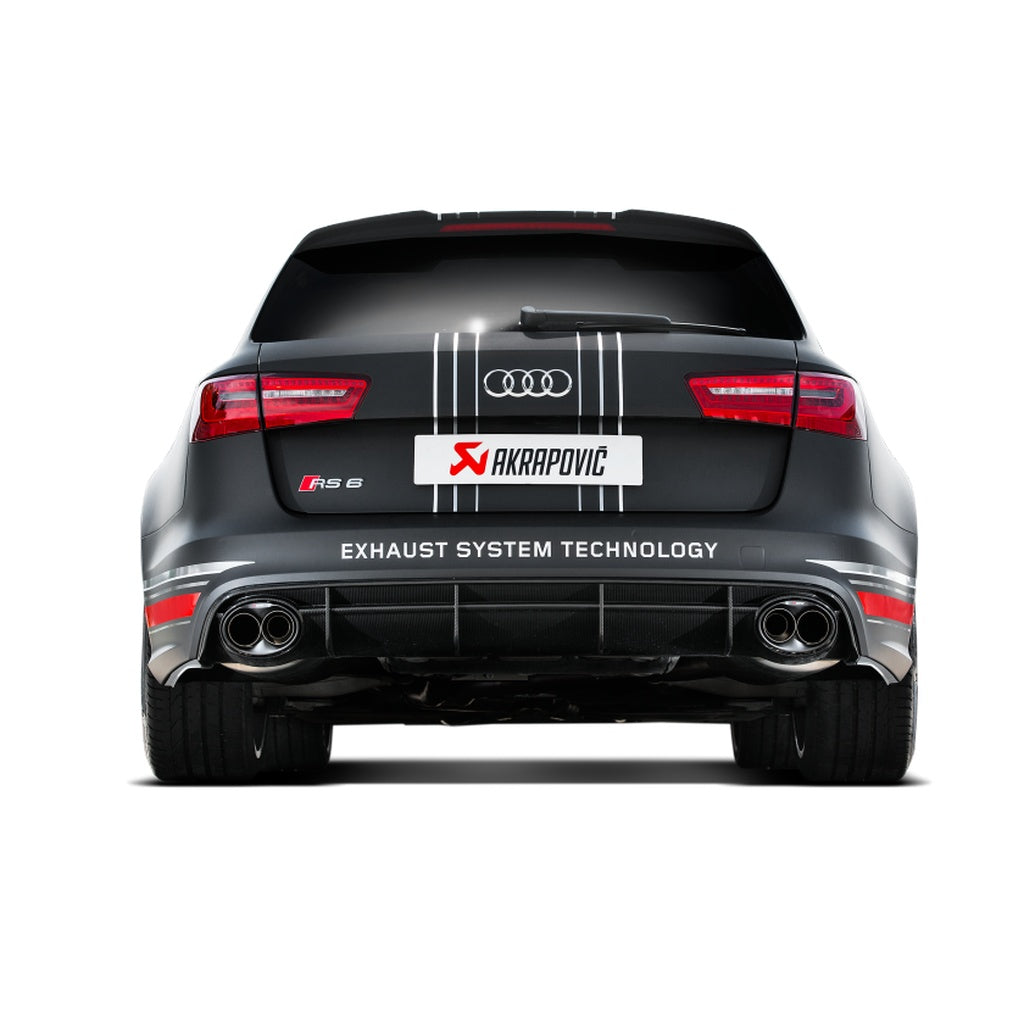 AKRAPOVIC Exhaust System Evolution Line (Titanium) AUDI RS6 Avant (C7) ECE Type Approval
