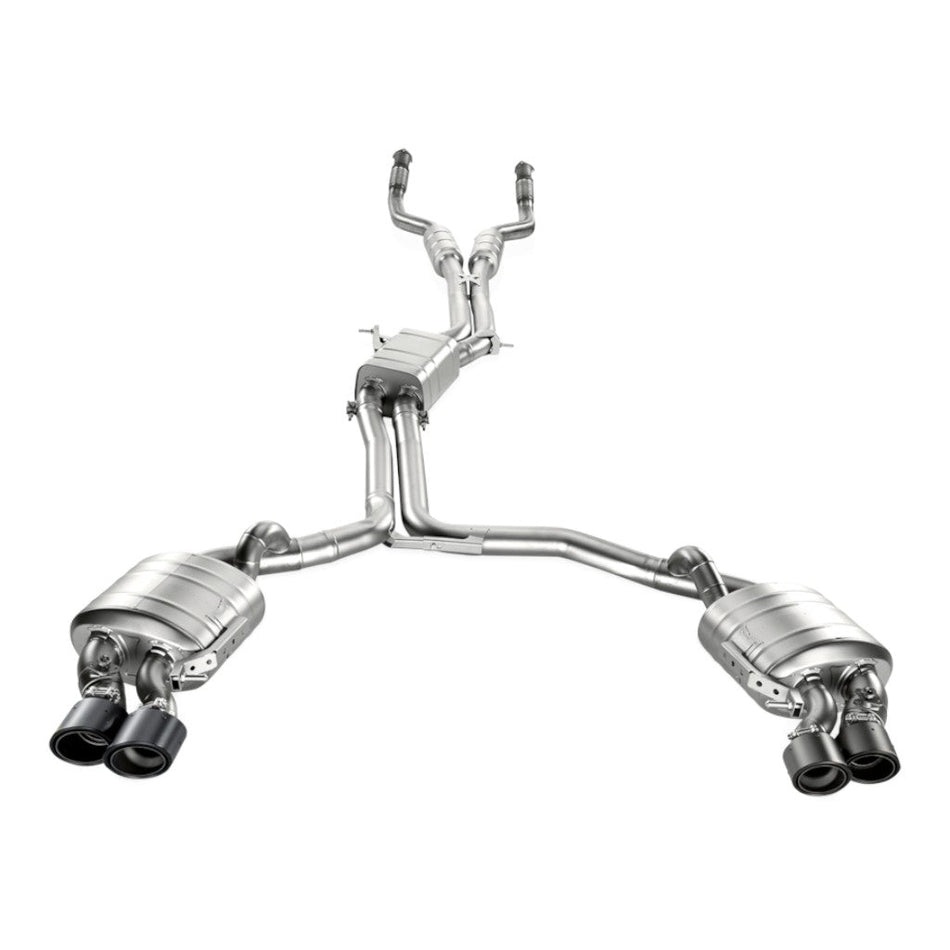 AKRAPOVIC Exhaust System Evolution Line (Titanium) AUDI S7 (C7) ECE Type Approval