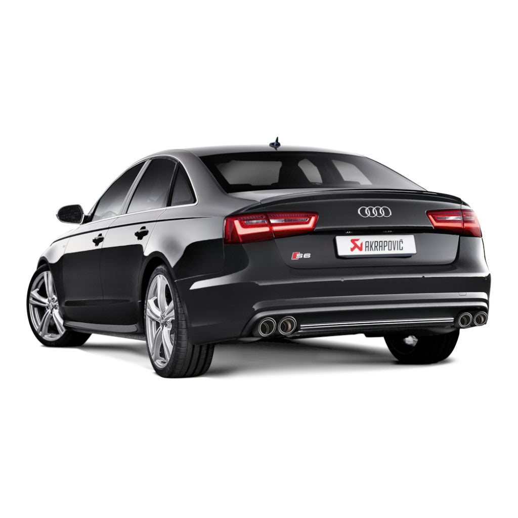 AKRAPOVIC Exhaust System Evolution Line (Titanium) AUDI S7 (C7) ECE Type Approval