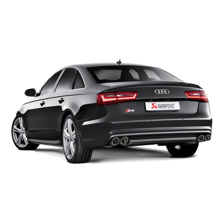 AKRAPOVIC Exhaust System Evolution Line (Titanium) AUDI S7 (C7) ECE Type Approval