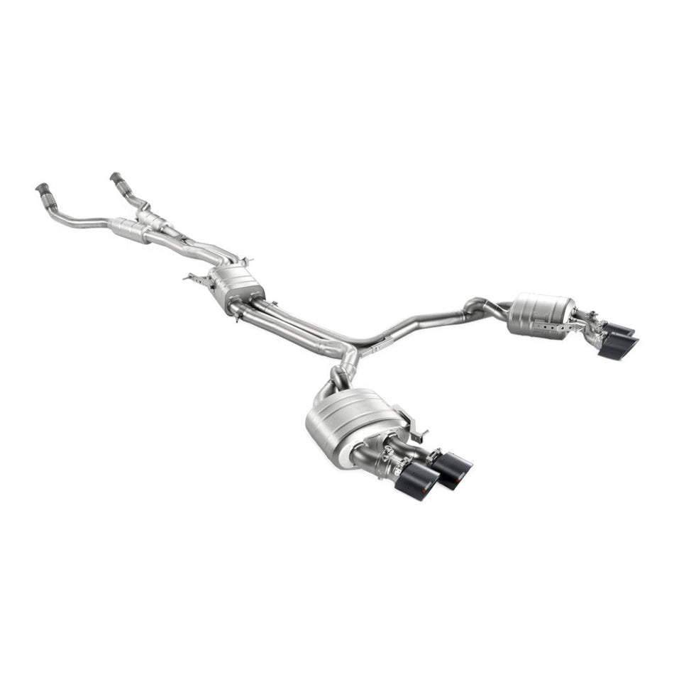 AKRAPOVIC Exhaust System Evolution Line (Titanium) AUDI S7 (C7) ECE Type Approval