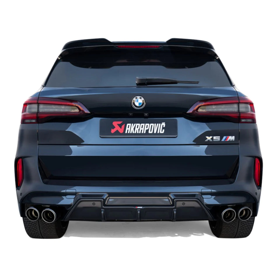 AKRAPOVIC Exhaust System Slip-On Line (Titanium) BMW X5M / X5M Competition (F95) / X6M / X6M Competition (F96) OPF/GPF 2021-2023