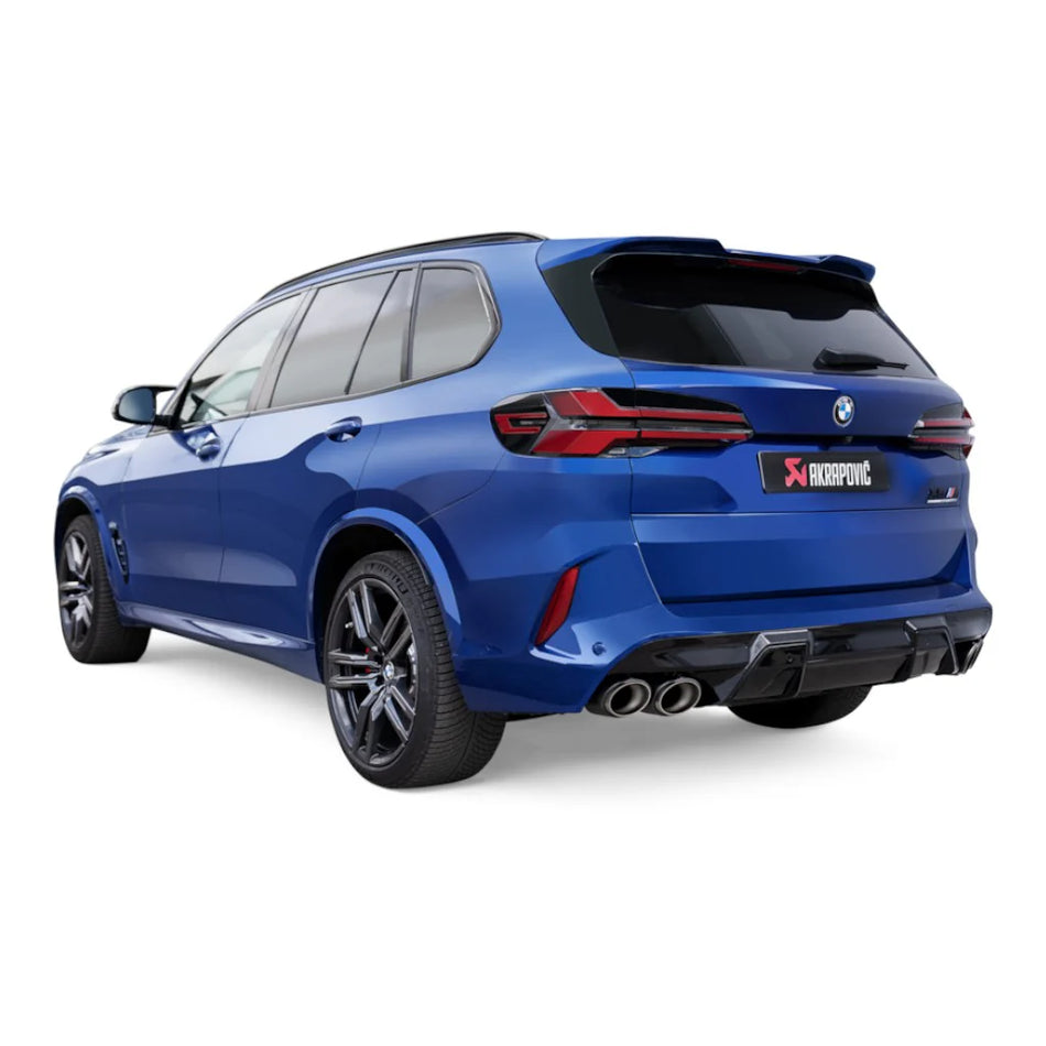 AKRAPOVIC Exhaust System Slip-On Line (Titanium) BMW X5M / X5M Competition (F95) / X6M / X6M Competition (F96) 2024+